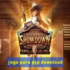 jogo para psp download